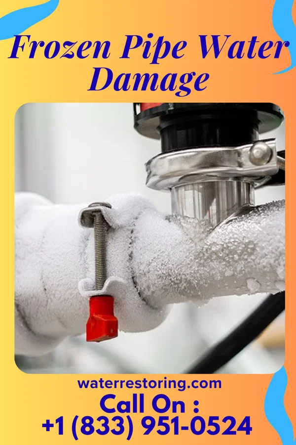 Frozen Pipe Water Damage in Cody, NE